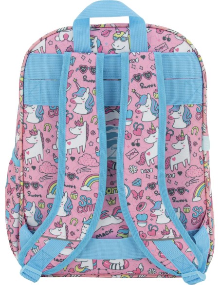Mochila Doble Cuerpo 39,5/AC Escolar Tandem Unicornio Magic