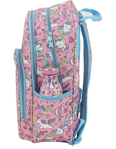 Mochila Doble Cuerpo 39,5/AC Escolar Tandem Unicornio Magic