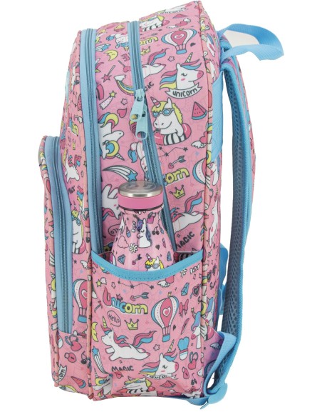 Mochila Doble Cuerpo 39,5/AC Escolar Tandem Unicornio Magic