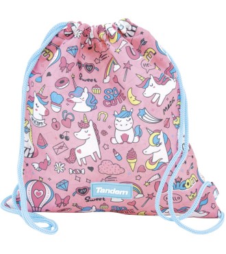 Saco Plano Mediano Tandem Unicornio Magic