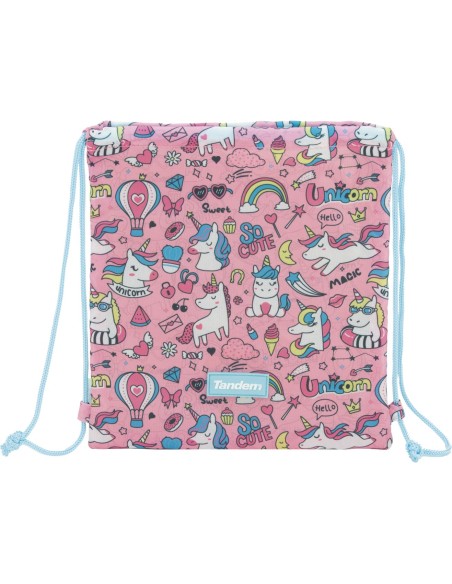 Saco Plano Mediano Tandem Unicornio Magic