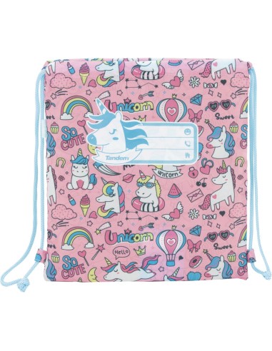 Saco Plano Mediano Tandem Unicornio Magic