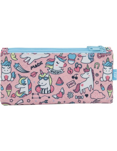 Portatodo Tres Bolsillos Independientes Plus Tandem Unicornio Magic