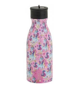 Botella Acero Inoxidable Unicornio Kid Tandem 350 Ml
