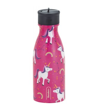 Botella Acero Inoxidable Unicornio Pink Kid Tandem 350 Ml