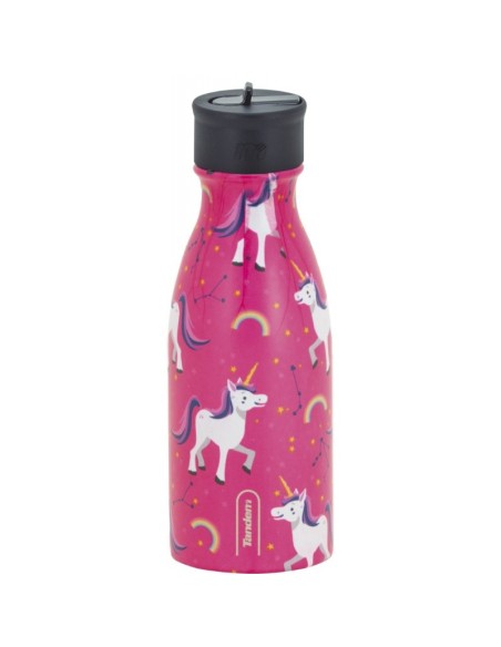 Botella Acero Inoxidable Unicornio Pink Kid Tandem 350 Ml Botella Acero Inoxidable Unicornio Pink Kid Tandem 350 Ml