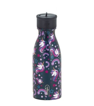Botella Acero Inoxidable Unicornio Blue Kid Tandem 350 Ml