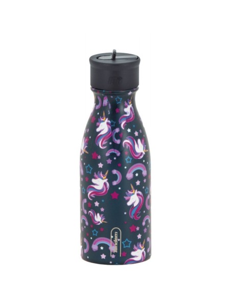 Botella Acero Inoxidable Unicornio Blue Kid Tandem 350 Ml Botella Acero Inoxidable Unicornio Blue Kid Tandem 350 Ml