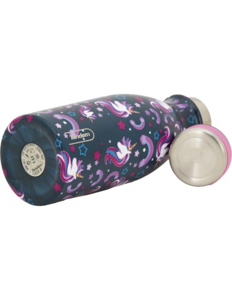 Botella Acero Inoxidable Unicornio Blue Tandem 350 Ml Botella Acero Inoxidable Unicornio Blue Tandem 350 Ml