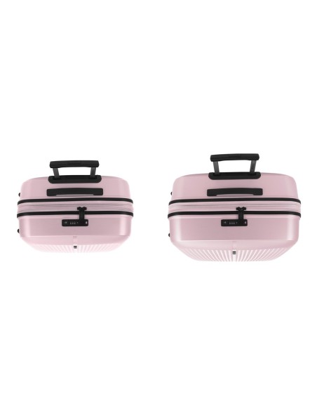 Set 2 Maletas M-L Gabol Brooklyn Rosa Juego de Maletas | ...