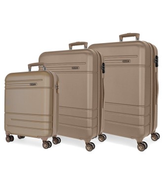 5989463 SET/3 TROLLEY ABS 55-68-78CM. 4R. MOVOM GALAXY CHAMP 2