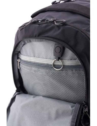 Mochila Tres Compartimentos Gladiator Boreal Negro Mochil...