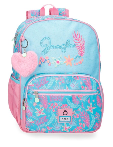 98124D1 MOCHILA ADAP. 38CM. ENSO JUNGLE MOOD