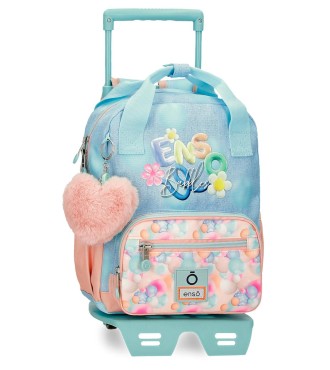 97822T1 MOCHILA ADAP. 28CM. C/CARRO. ENSO BUBBLES