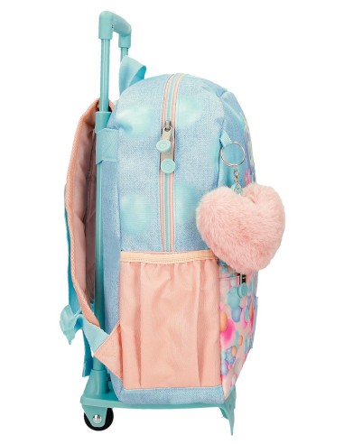 97823T1 MOCHILA ADAP. 32CM. C/CARRO. ENSO BUBBLES