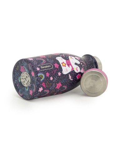 Botella Acero Inoxidable Unicornio Rainbow Kid 350 Ml