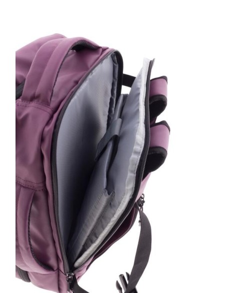 Bolso Mochila Viaje Vogart Nitro Burdeos-Negro Mochilas d...