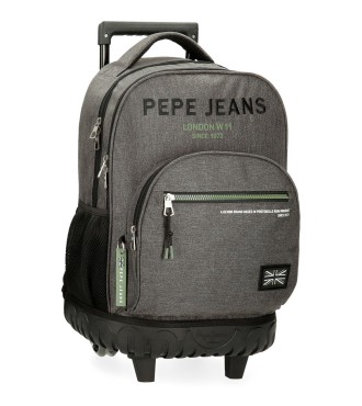 6912922 MOCHILA COMPACT 2R. PJL EDMON GRIS