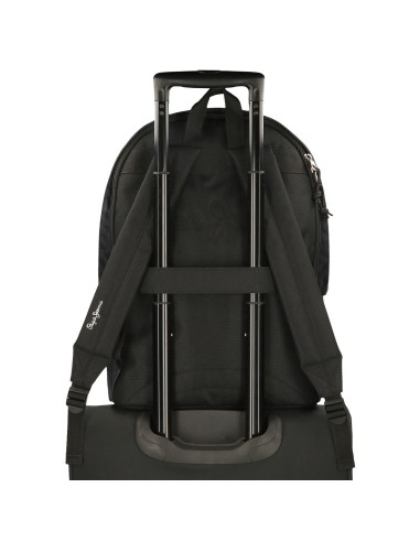 63324C8 MOCHILA PORTAORD. 2C. PJL ARIS EVERGREEN DENIM