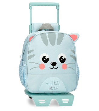 49920T2 MOCHILA ADAP. 25CM. C/CARRO. ROLL ROAD HAPPY PETS MY