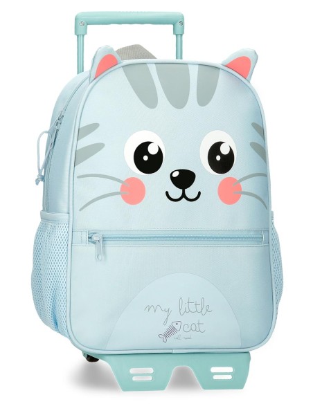 49922T2 MOCHILA ADAP. 33CM. C/CARRO. ROLL ROAD HAPPY PETS MY