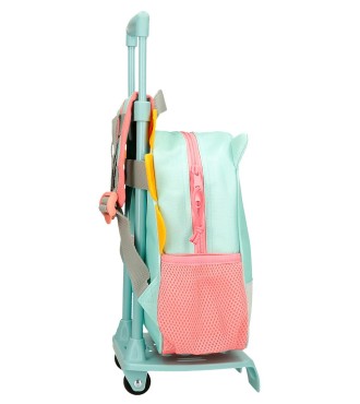 49920T4 MOCHILA ADAP. 25CM. C/CARRO. ROLL ROAD HAPPY PETS MY 2