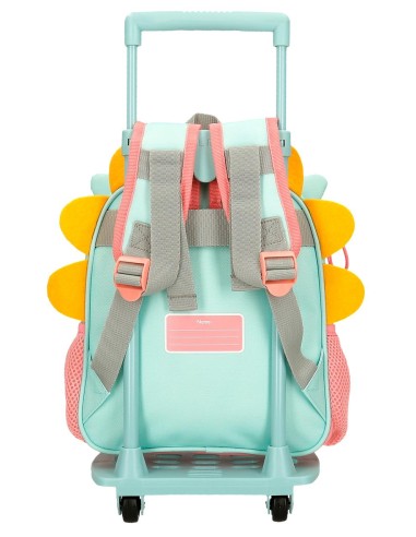 49920T4 MOCHILA ADAP. 25CM. C/CARRO. ROLL ROAD HAPPY PETS MY