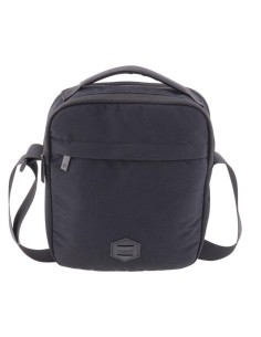 Bolso Bandolera Doble Hombre Vogart Cosmos Negro Bolsos H...