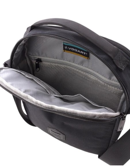 Bolso Bandolera Doble Hombre Vogart Cosmos Negro Bolsos H...