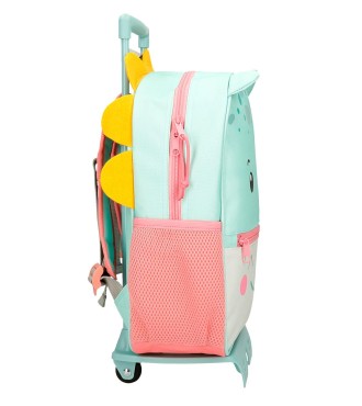 49922T4 MOCHILA ADAP. 33CM. C/CARRO. ROLL ROAD HAPPY PETS MY 2
