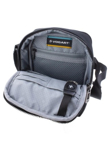 Bolso Bandolera XS Hombre Fancy Vogart Negro Bolsos Hombr...