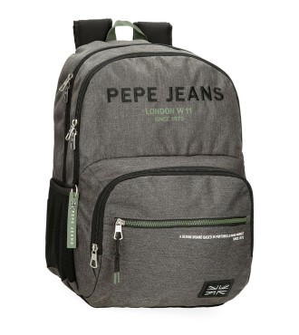 69125D2 MOCHILA ADAP. 45CM 2C. PJL EDMON GRIS