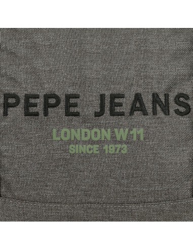 69125T2 MOCHILA ADAP. 45CM 2C. C/CARRO. PJL EDMON GRIS