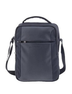 Bolso Bandolera Mediano C/Asa Hombre Fancy Vogart Negro N...