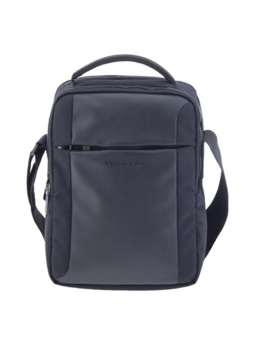 Bolso Bandolera Grande C/Asa Hombre Fancy Vogart Negro Bo...