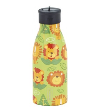 Botella Acero Inoxidable Lion Kid Tandem 350 Ml