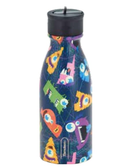 Botella Acero Inoxidable Letters Kid Tandem 350 Ml Botell...