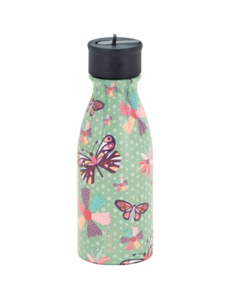 Botella Acero Inoxidable Butterfly Kid Tandem 350 Ml Bote...