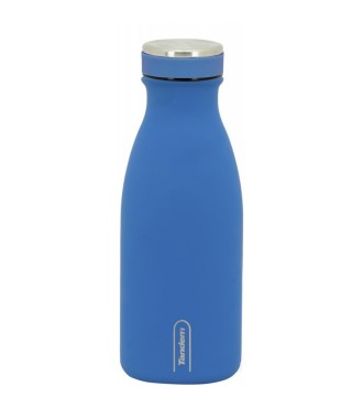 Botella Acero Inoxidable Azul Cobalto Tandem 350 Ml