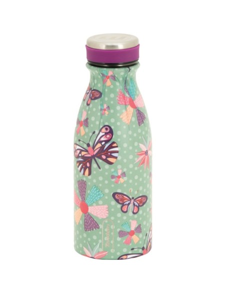 Botella Acero Inoxidable Butterfly Tandem 350 Ml Botella Acero Inoxidable Butterfly Tandem 350 Ml