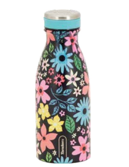 Botella Acero Inoxidable Flores Tandem 350 Ml Botella Acero Inoxidable Flores Tandem 350 Ml