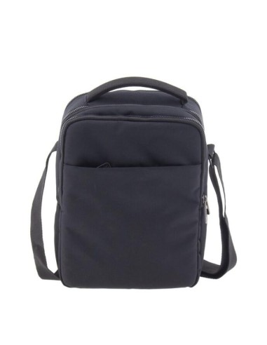 Bolso Bandolera Grande C/Asa Hombre Fancy Vogart Negro Bo...