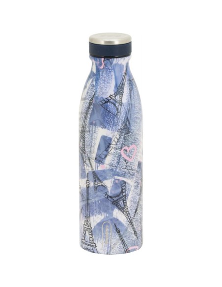 Botella Acero Inoxidable France Tandem 500 Ml