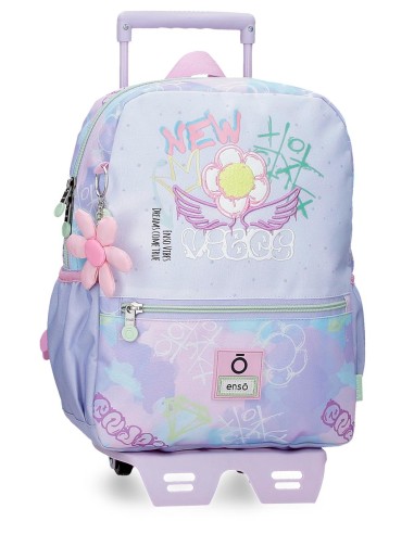 97923T1 MOCHILA ADAP. 32CM. C/CARRO. ENSO NEW VIBES