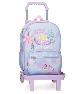 97924T1 MOCHILA ADAP. 38CM. C/CARRO. ENSO NEW VIBES