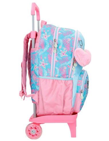 98127T1 MOCHILA ADAP. 44CM. C/CARRO. ENSO JUNGLE MOOD