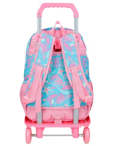 98127T1 MOCHILA ADAP. 44CM. C/CARRO. ENSO JUNGLE MOOD