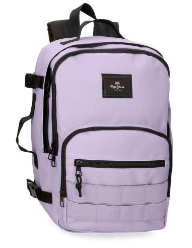 63225H2 MOCHILA ADAP. 40CM. PJL ARIS COLORFUL LILA