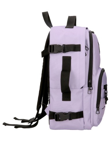 63225H2 MOCHILA ADAP. 40CM. PJL ARIS COLORFUL LILA