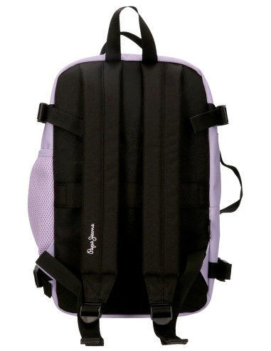 63225H2 MOCHILA ADAP. 40CM. PJL ARIS COLORFUL LILA